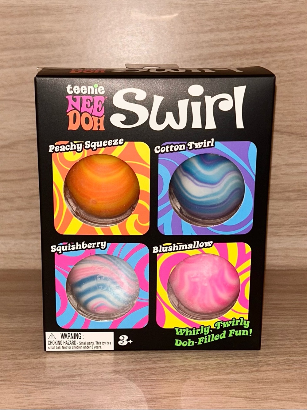 Teenie NeeDoh Swirl 4 Pack Squishy Toys